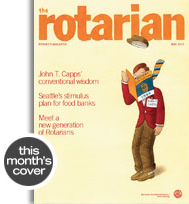 Coperta revistei the Rotarian - ianuarie 2011